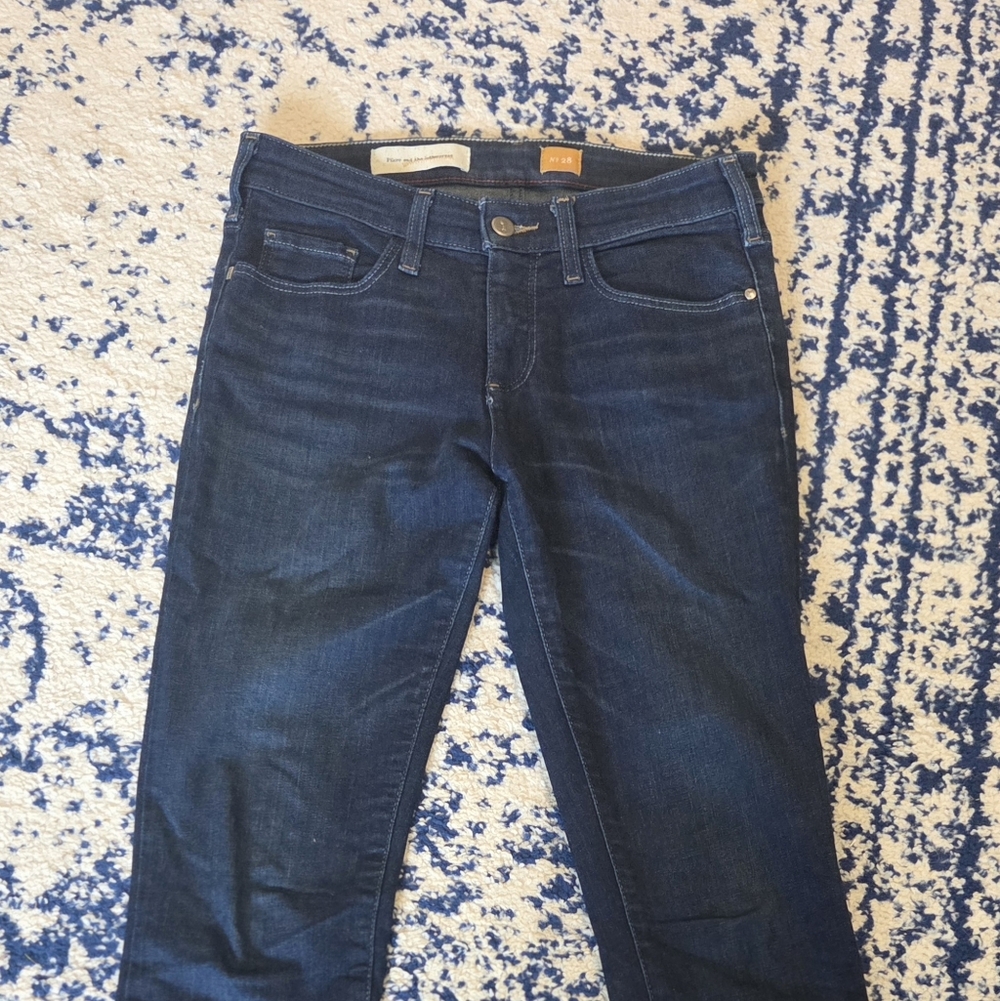 Pilcro and the Letterpress Indigo Skinny Jeans - Picture 2 of 11